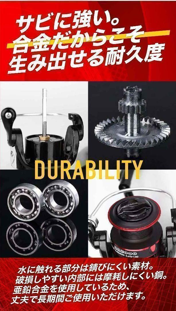 リール 2000番 スピニングリール 初心者専用 バス イカ釣り 850 - メルカリ