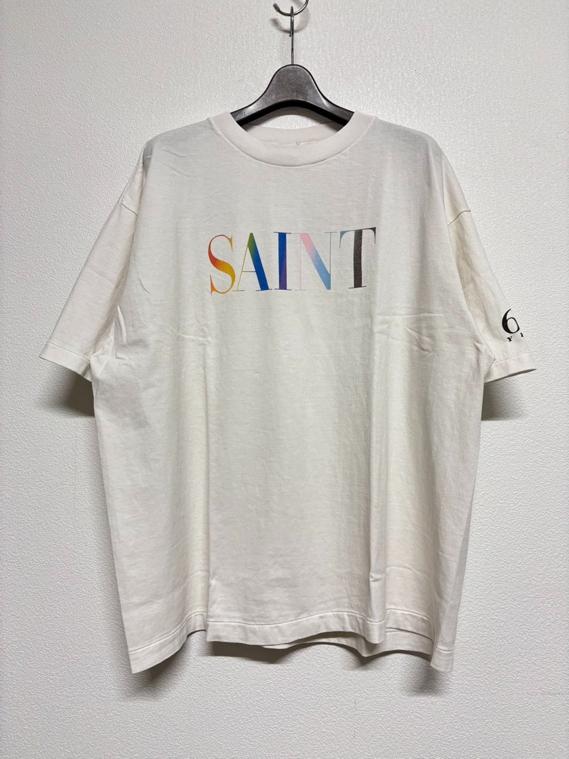 SAINT Mxxxxxx セントマイケル 白 ホワイト 半袖 Tシャツ