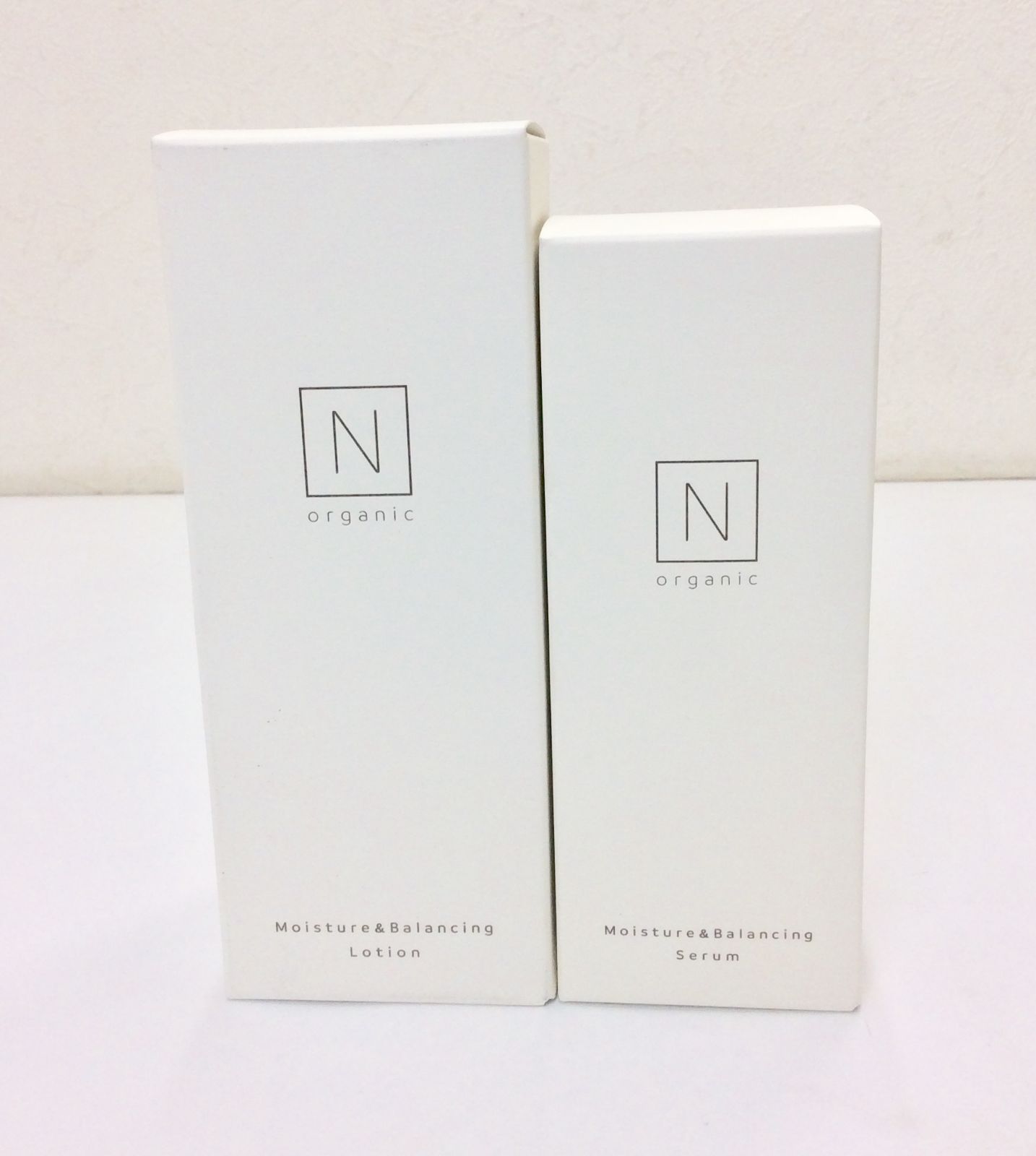 【新品未使用】 N organic エヌオーガニック モイスチュア＆バランシング ローション 100ml セラム 60ml セット