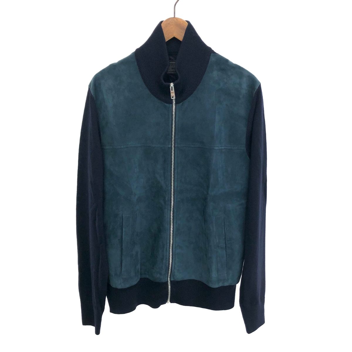 PRADA プラダ ドライバーズ ジャケット サイズ:52 SMC518 ネイビー 