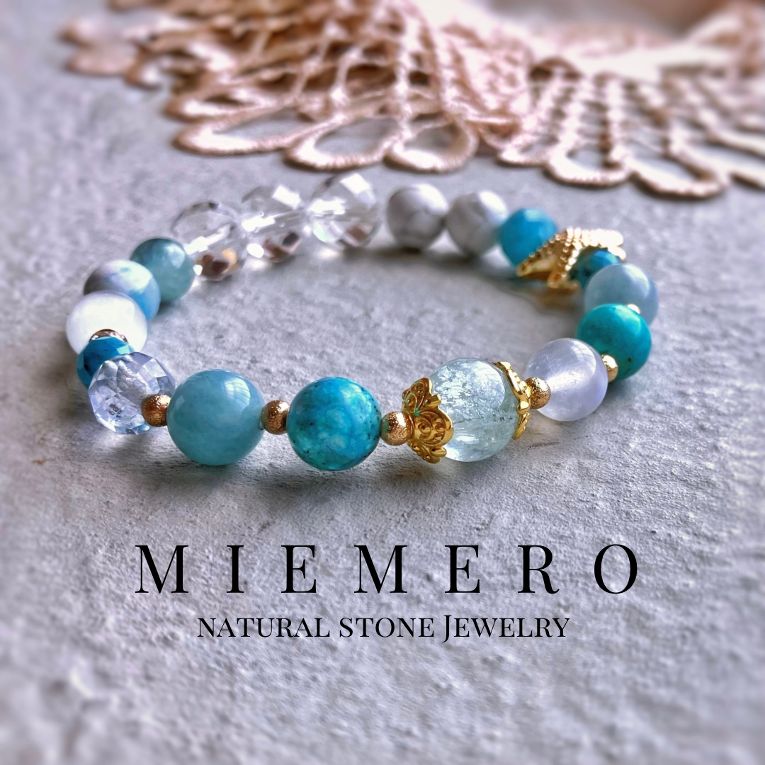 宇宙からの贈り物 アルタイ隕石(メテオライト)　8mm　ミックス ブレスレット 宇宙からの贈り物 アルタイ隕石(メテオライト)8mmミックス ブレスレット