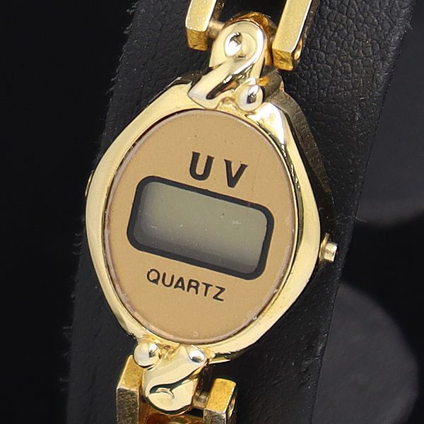 美品 箱付 パールブレス ファッションウォッチ QZ デジタル文字盤 レディース腕時計 SGN 2000000 NSK