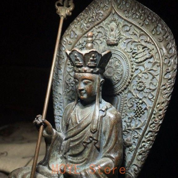 地蔵 菩薩 観音 銅製 仏像 彫刻 置物 開運 風水zw0829 - メルカリ