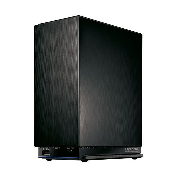 （まとめ）アイオーデータ デュアルコアCPU搭載2ドライブ高速NAS 6TB HDL2-AAX6 1台