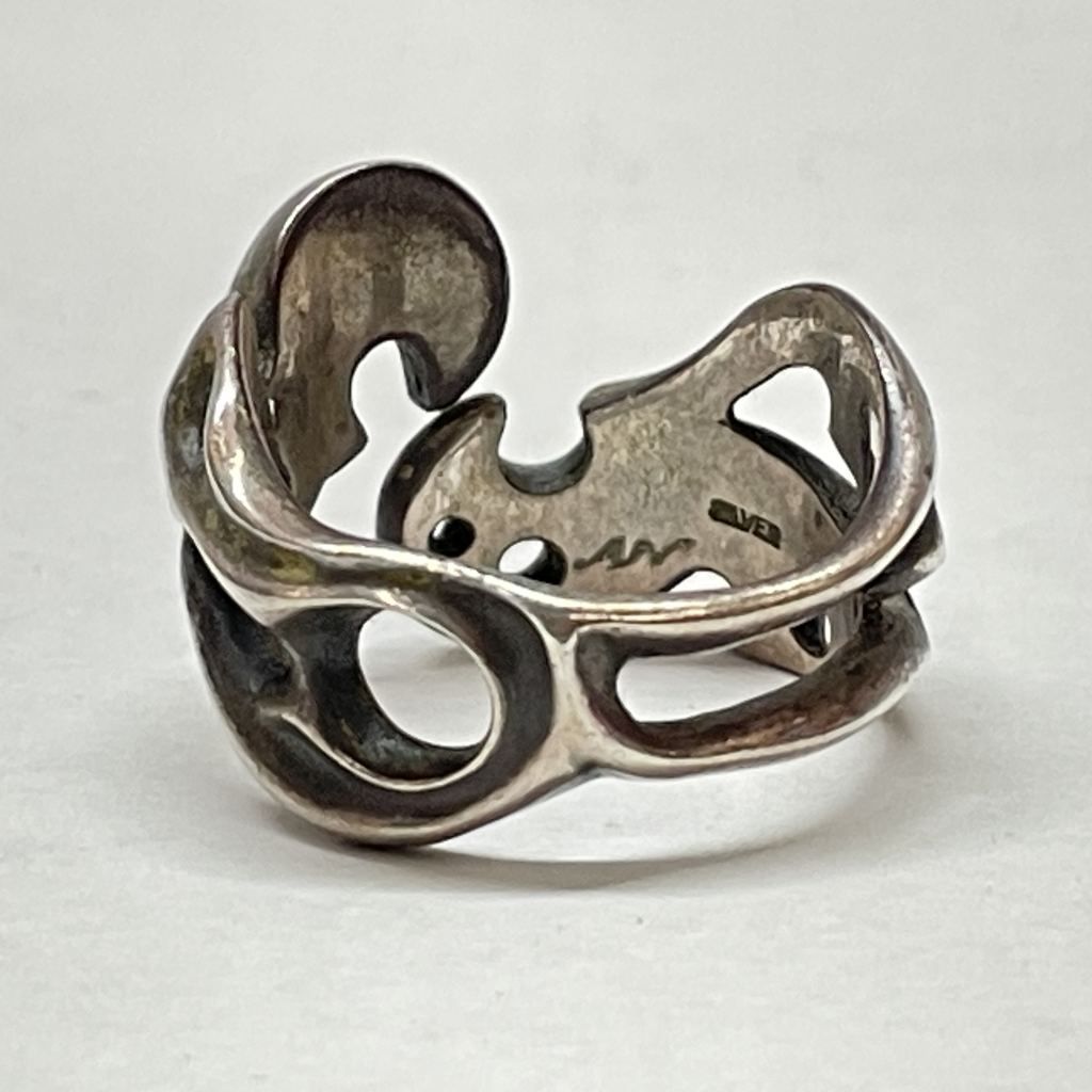 01w-5339 Ability Nomal アビリティノーマル シルバーリング 約12号 保存袋あり リング 指輪 品