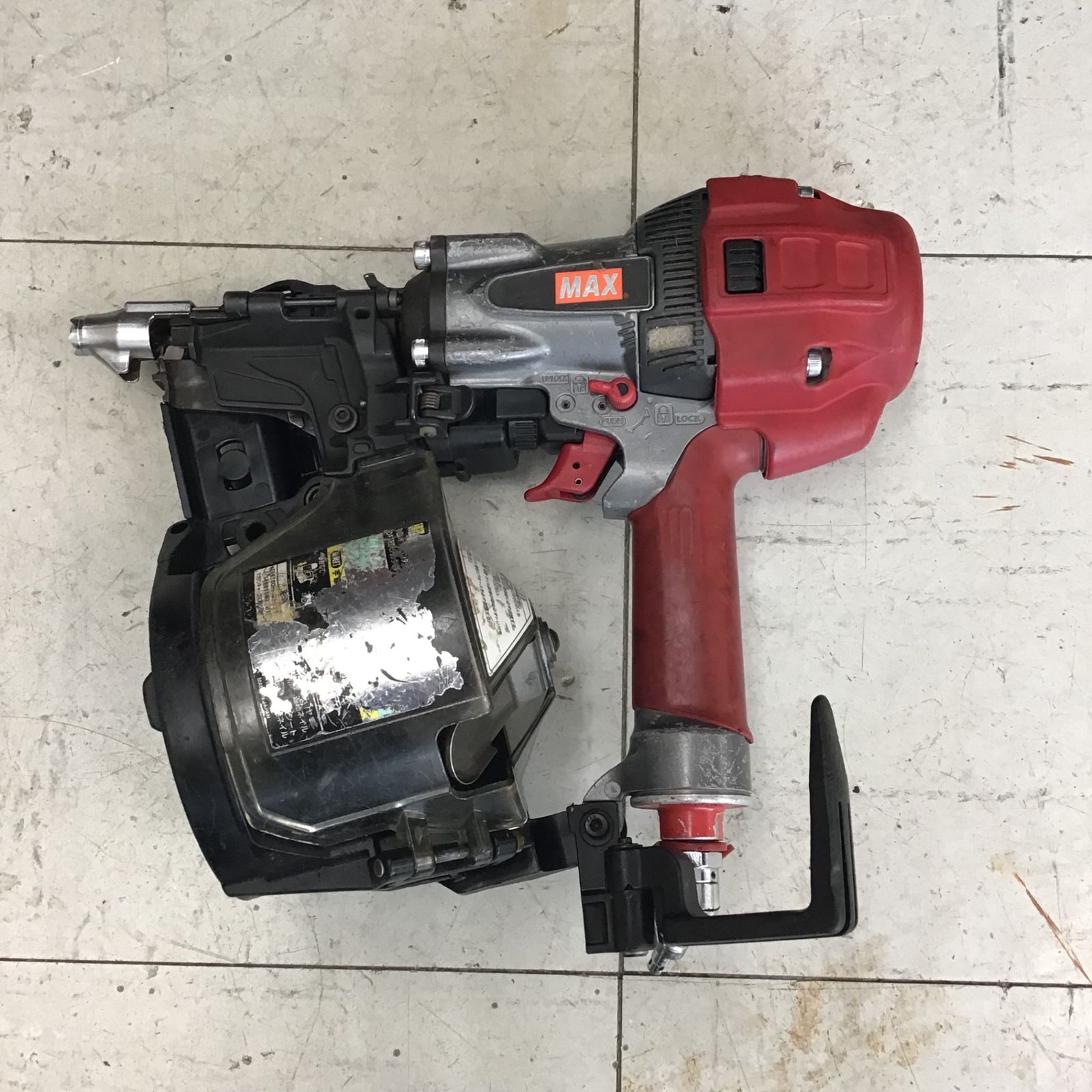 【中古品】メンテ済み マックス/MAX 高圧エア釘打ち機 HN-90N3 【鴻巣店】