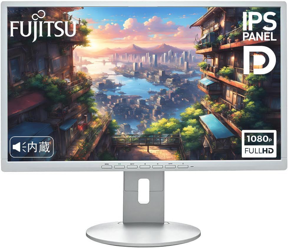 新着商品】【整備済み品】 富士通 FUJITSU VL-B24-8T 23.8インチワイド LED液晶モニター 非光沢/IPSパネル/WUXGA(1920x1200)/DP/DVI/VGA/VESA準拠  スピーカー内蔵/画面回転/高さ調整 (整備済み品) - メルカリ