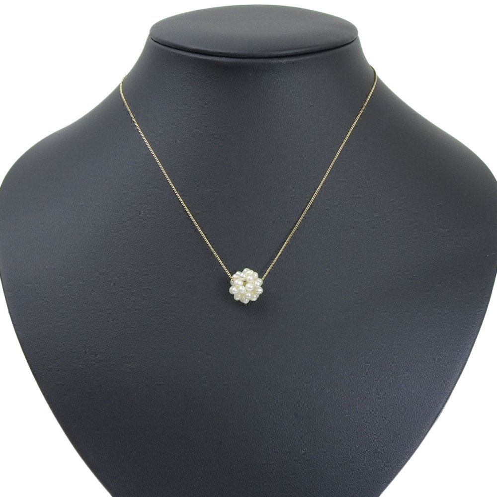 K18天然エメラルドネックレス18金ペンダントチェーン付き約39cm