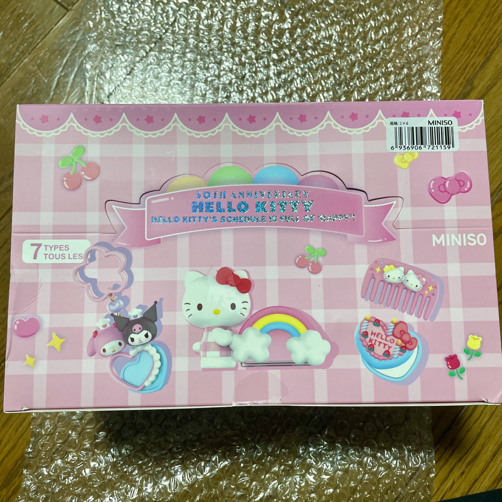 未開封被り無し6種】MINISO 海外限定 サンリオ sanrio ハローキティ