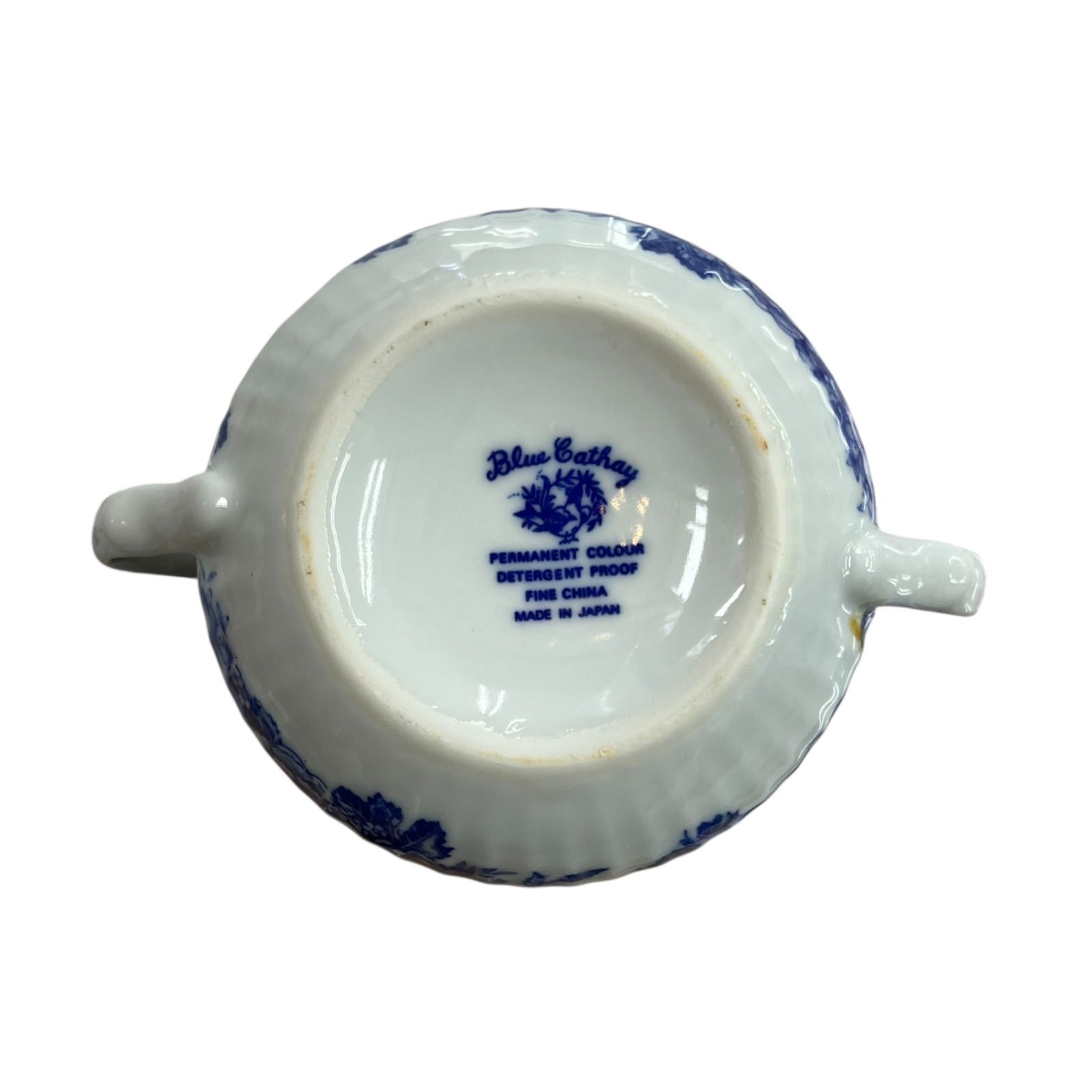 なお み出品 Narumi Blue Cathay ティーセット ナルミ ティーカップ