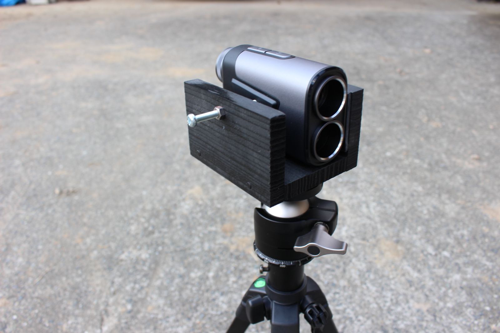 農地測量用 レーザー距離計 三脚 自由雲台付