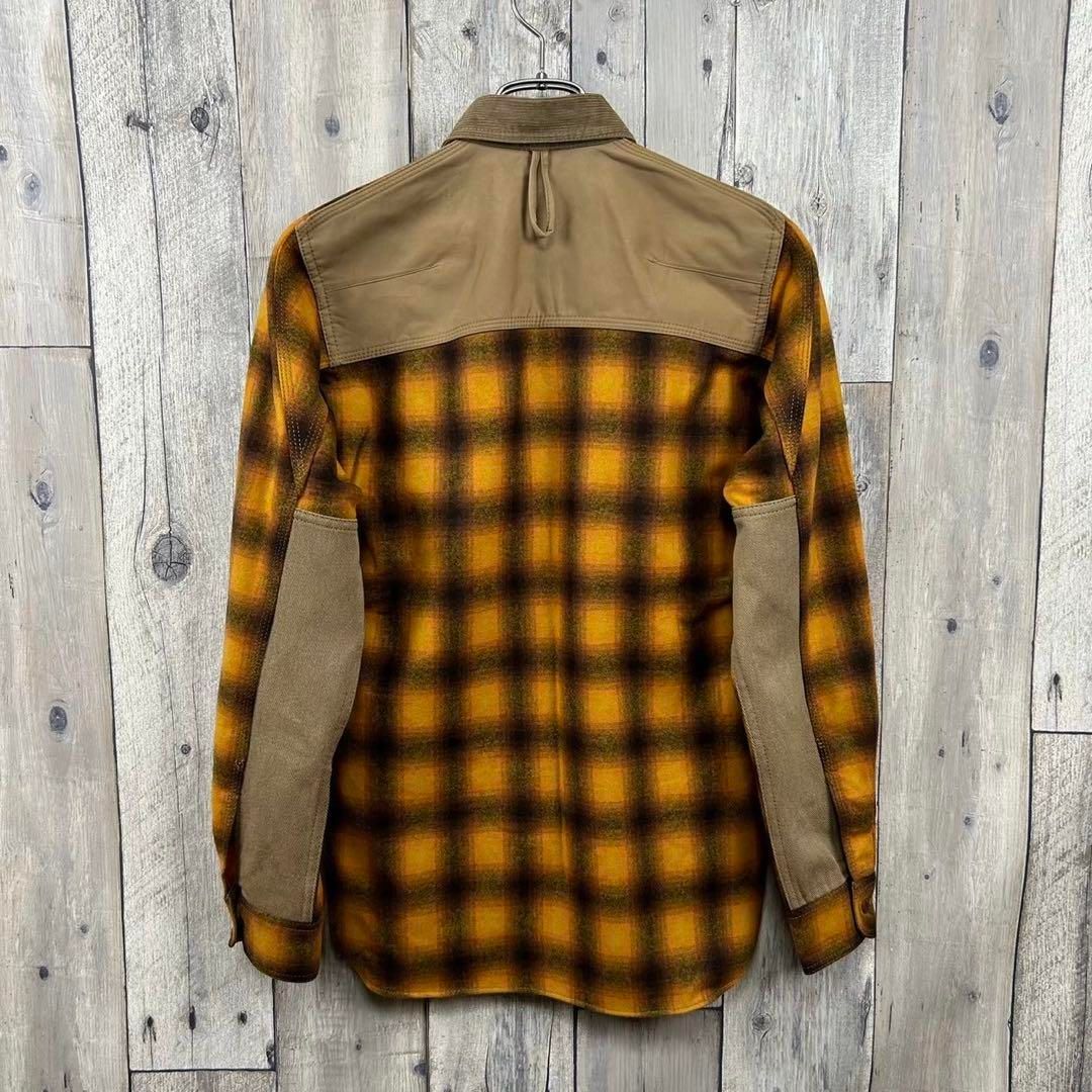 JUNYA WATANABE ギャルソン オンブレ チェック ネルシャツ XS