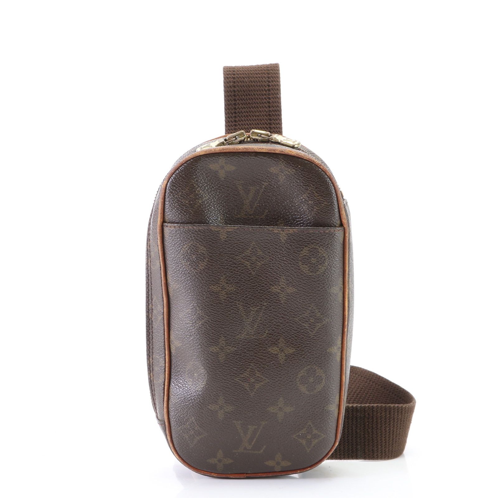ルイヴィトン ポシェットガンジュ ボディバッグ ショルダーバッグ モノグラム LOUIS VUITTON（ルイ・ヴィトン） 《クーポン配布》中古 ポシェット