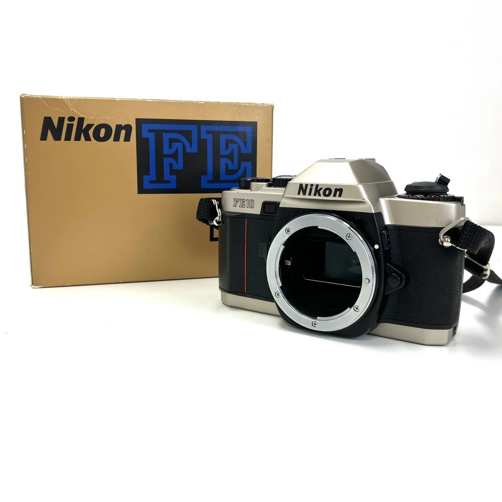 675752】 Nikon FE10 ボディ 箱付き 極美品 イーストック。 メルカリ
