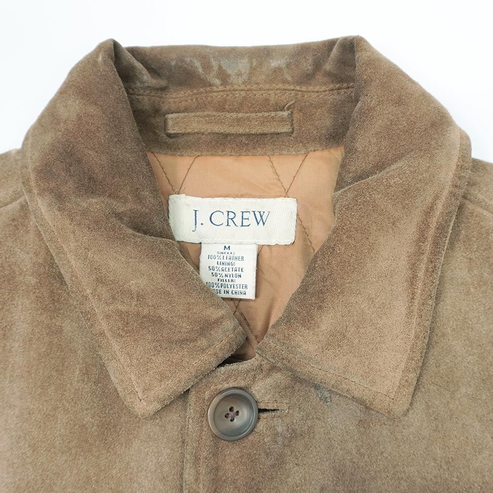 ジェイクルー J.CREW 00s 2000年代 Y2K スウェードレザー ハーフコート 
