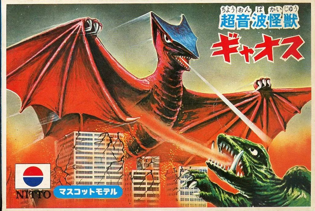 高級品市場 中古】プラモデル 超音波怪獣ギャオス マスコットモデル 「ミニ キャラクター