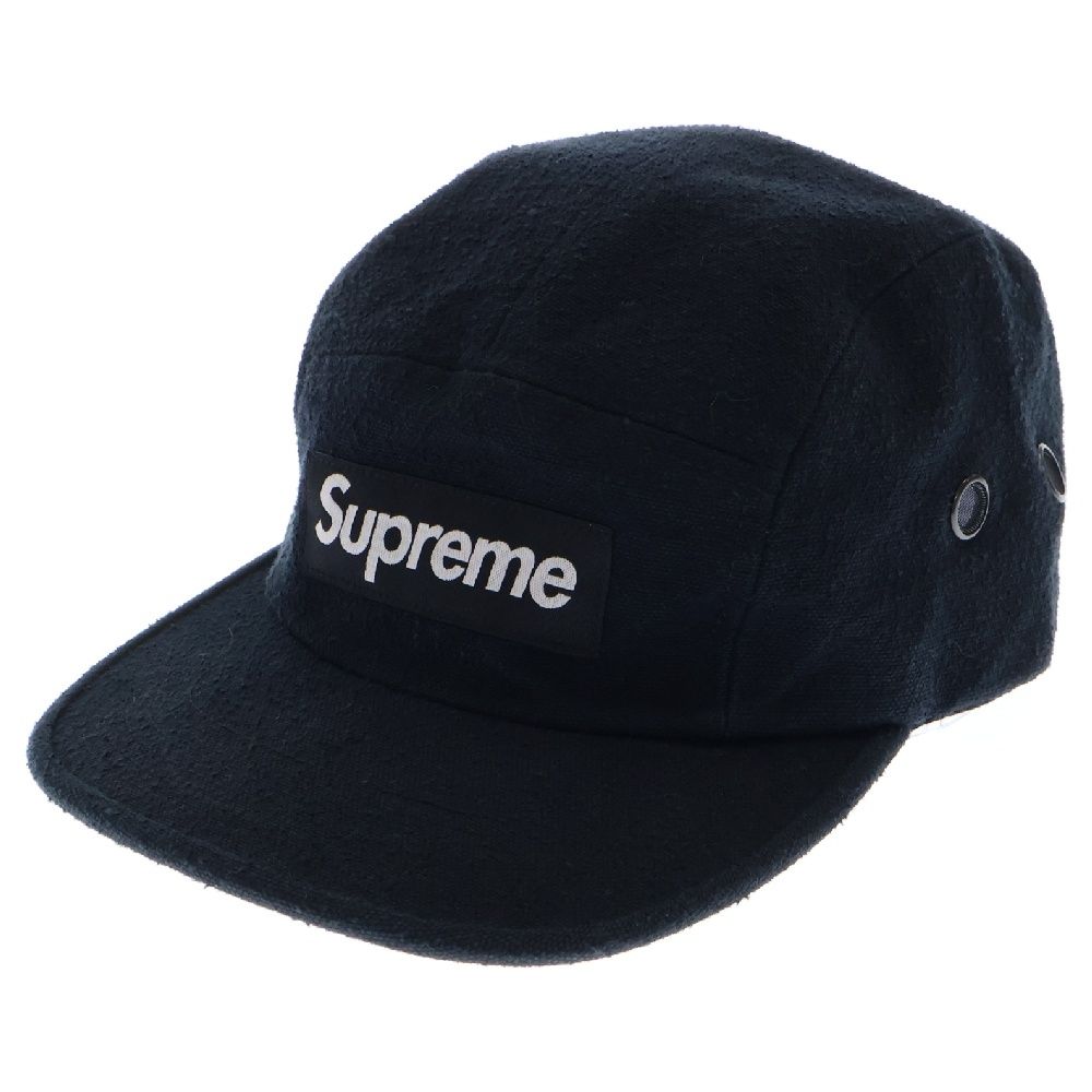 SUPREME (シュプリーム) 24SS Military Camp Cap ミリタリー キャンプ キャップ 帽子 ブラック - メルカリ