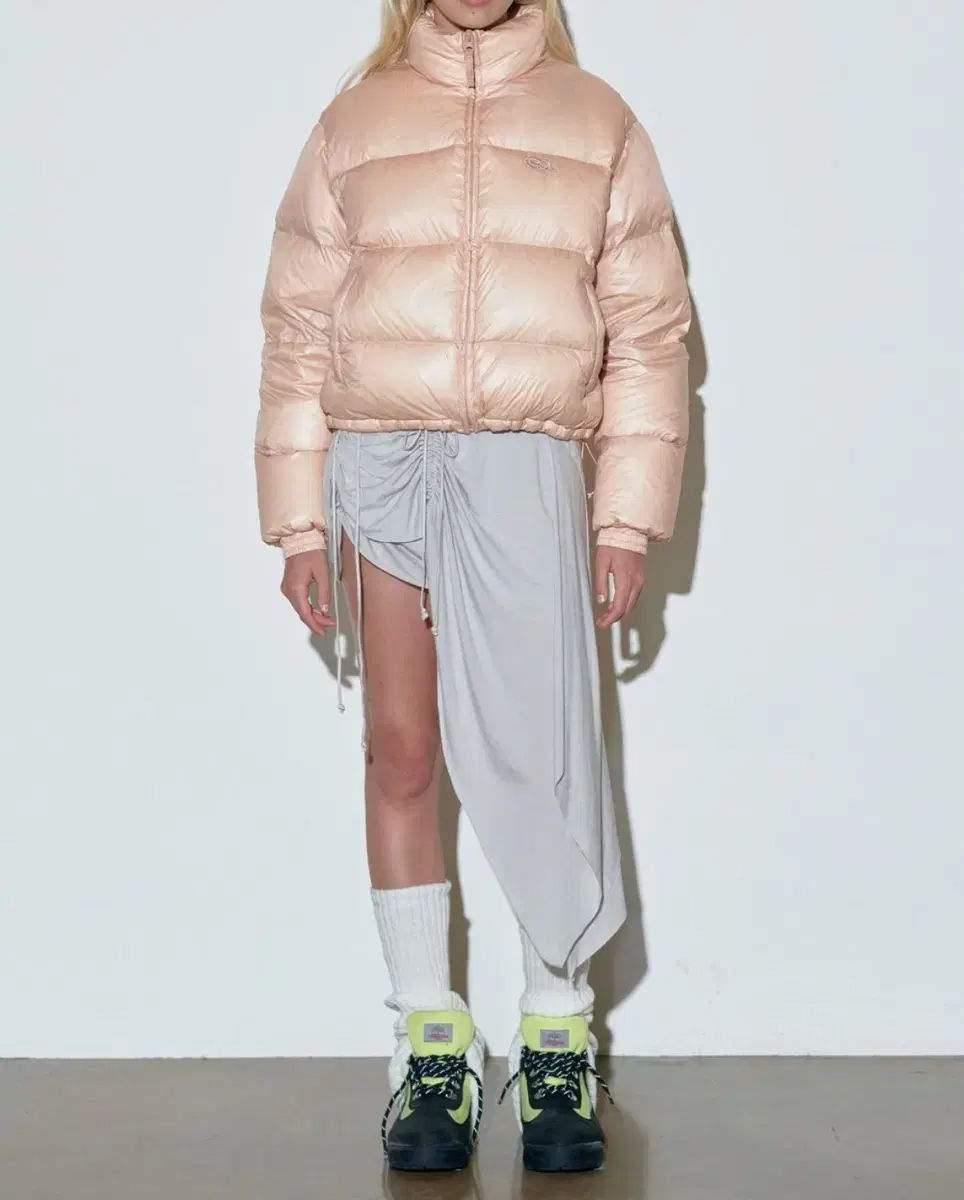 SCULPTOR ダウン バレリーナ ピンク