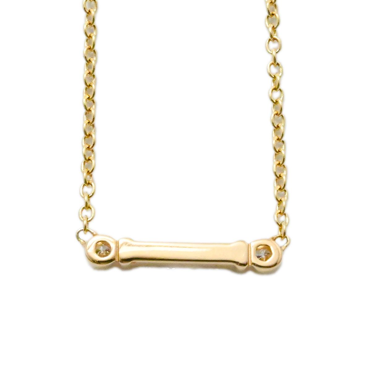 ティファニー TIFFANY & Co. フルール ド リス キーバー 750PG