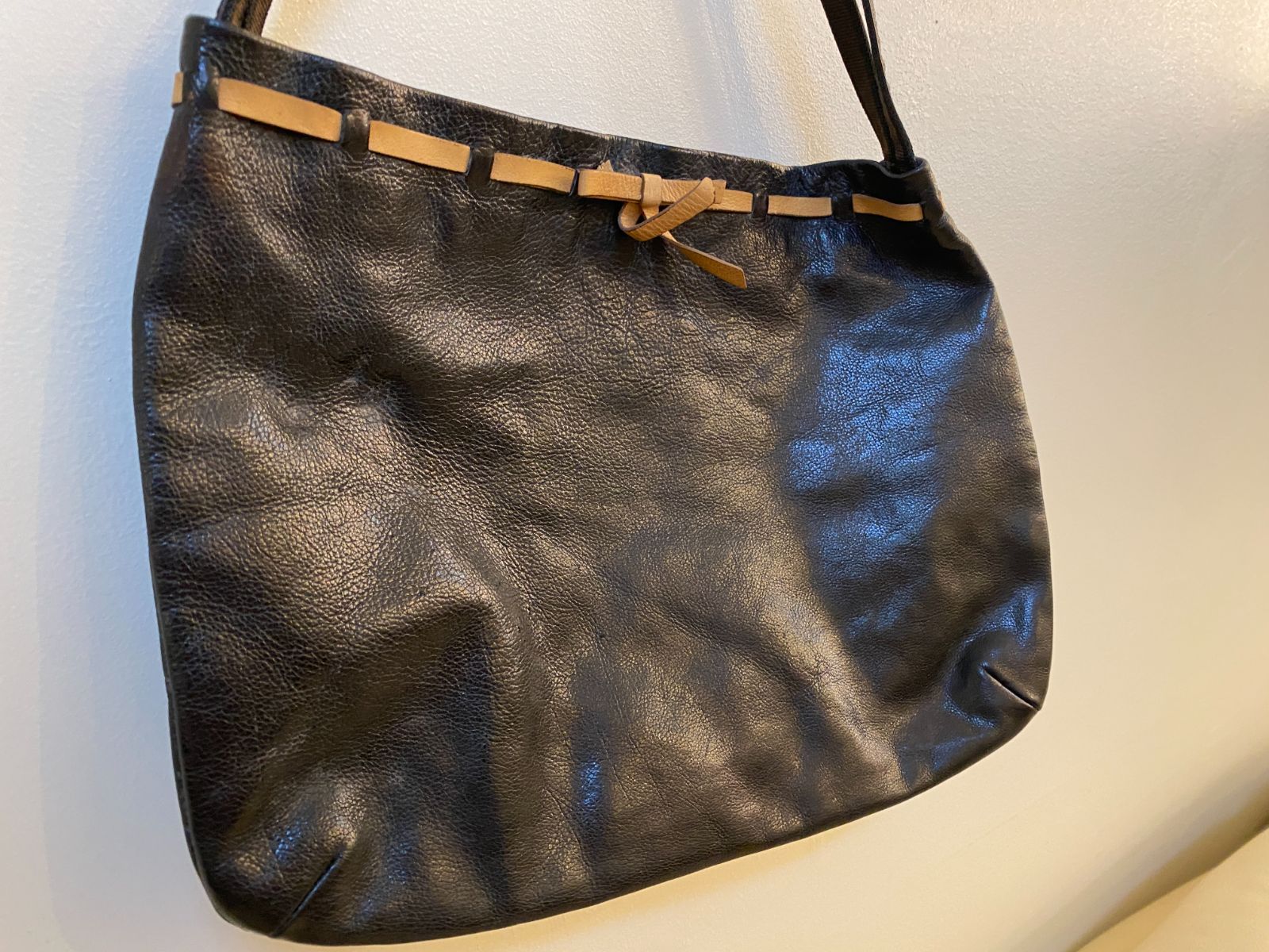 90s miumiu ミュウミュウ ハンドバッグ ショルダーバッグ ステッチ