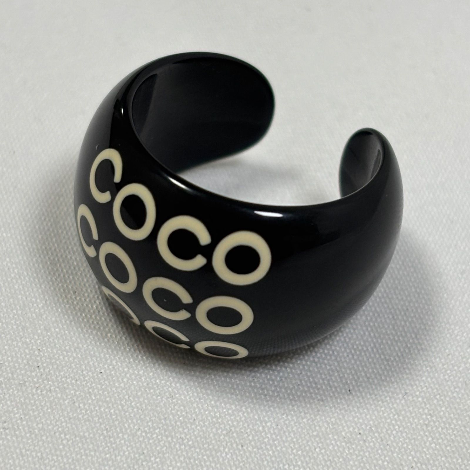 送料無料】CHANEL/シャネル/COCO/ココマーク/リング/指輪/プラスチック