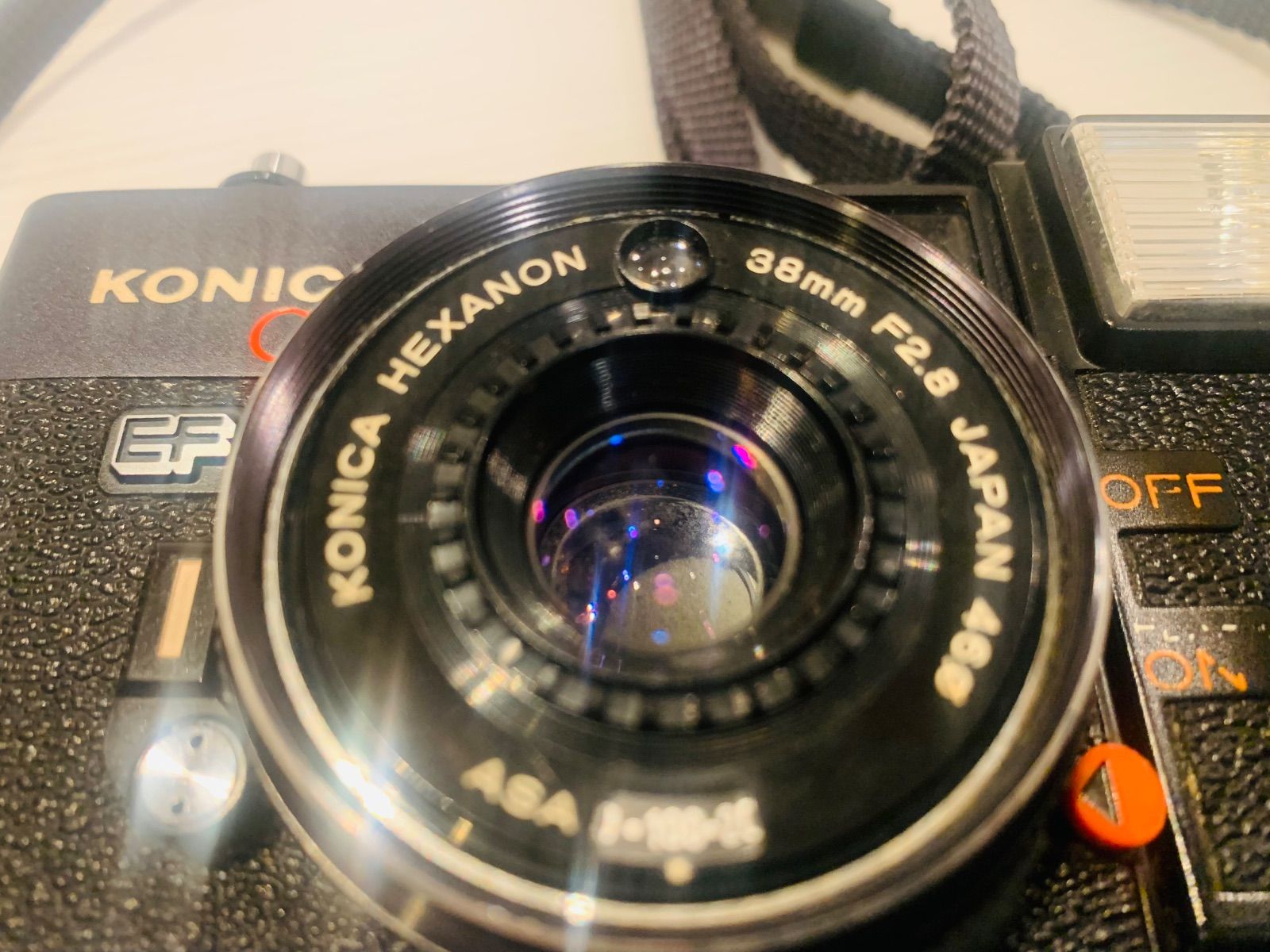 【完動品】KONICA C35 EF ピッカリコニカ フィルムカメラ 動作確認済 ピッカリコニカ】初心者がKONICA C35 EFで撮ってみました【作例