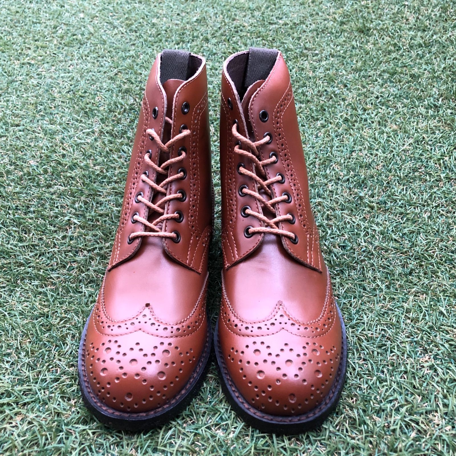 新同37 JM by.JOHNNY MOKE メダリオンショートブーツ D51 新同37 JM by.JOHNNY MOKE メダリオンショートブーツ D51 - メルカリ