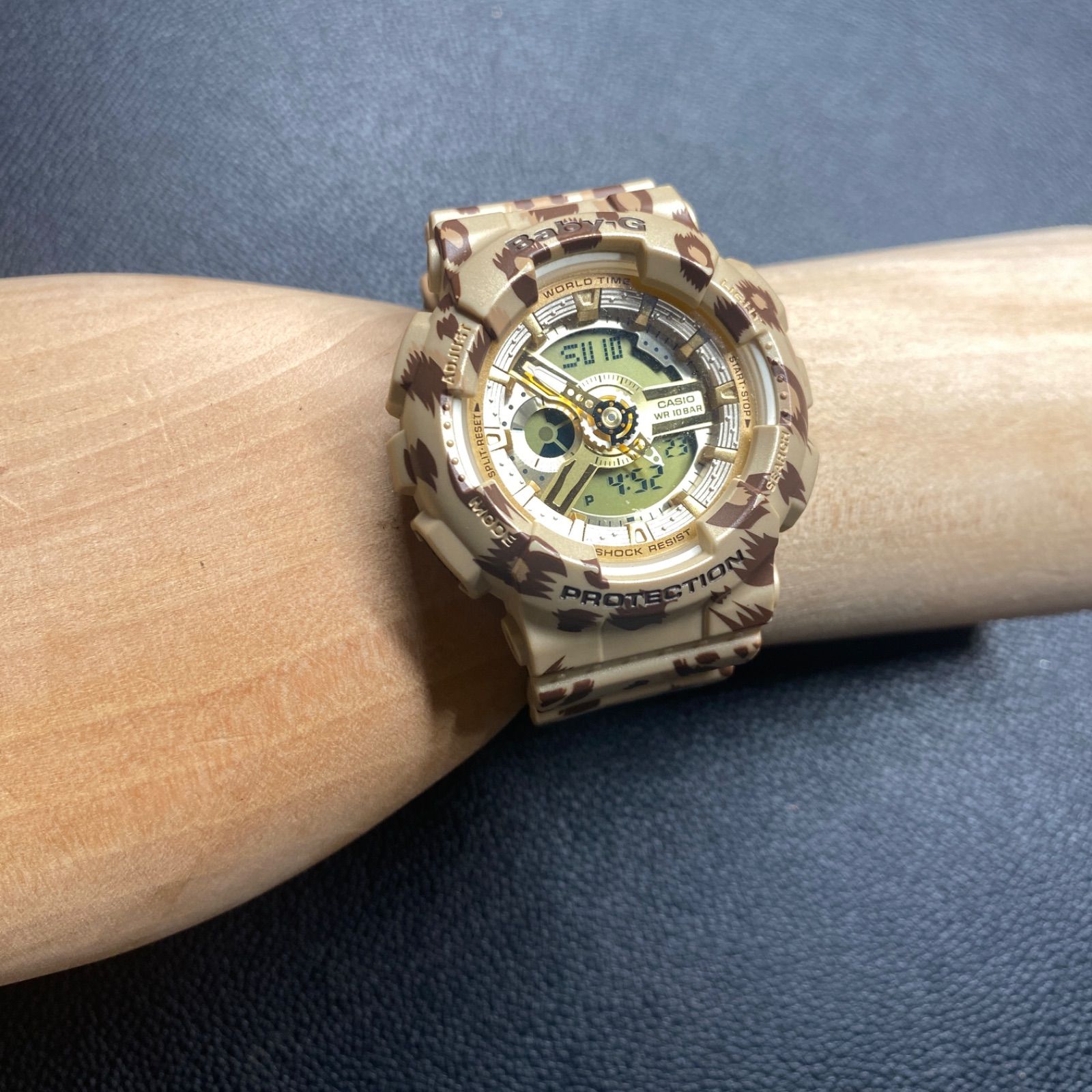 希少 カシオ CASIO BABY-G レオパードシリーズ 海外モデル BA