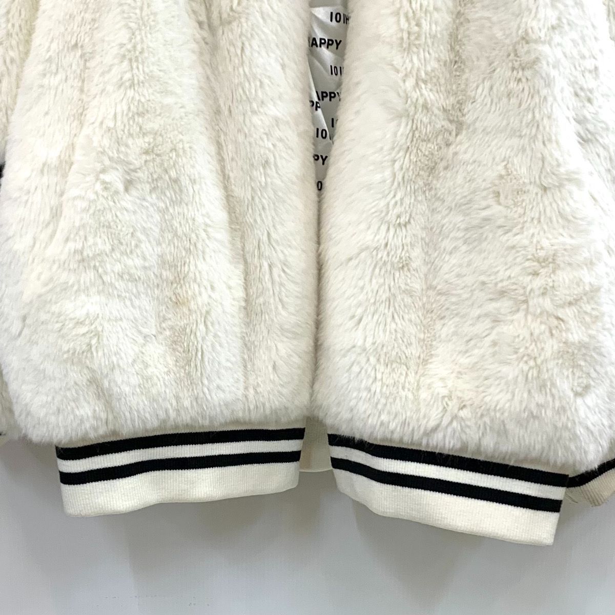 BALMAIN バルマン ファージャケットホワイト BALMAIN バルマン ファージャケットホワイト