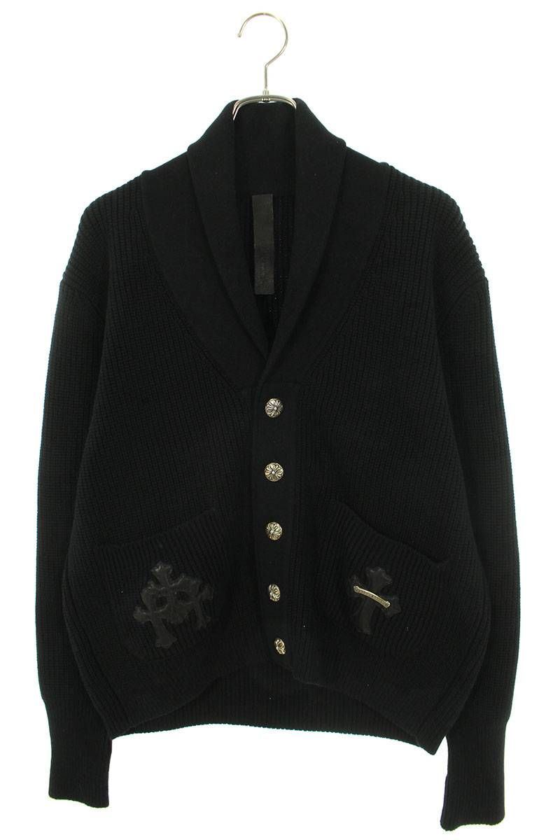 クロムハーツ SWTR M BAIT & TACKLE CARDIGAN クロスパッチ付き