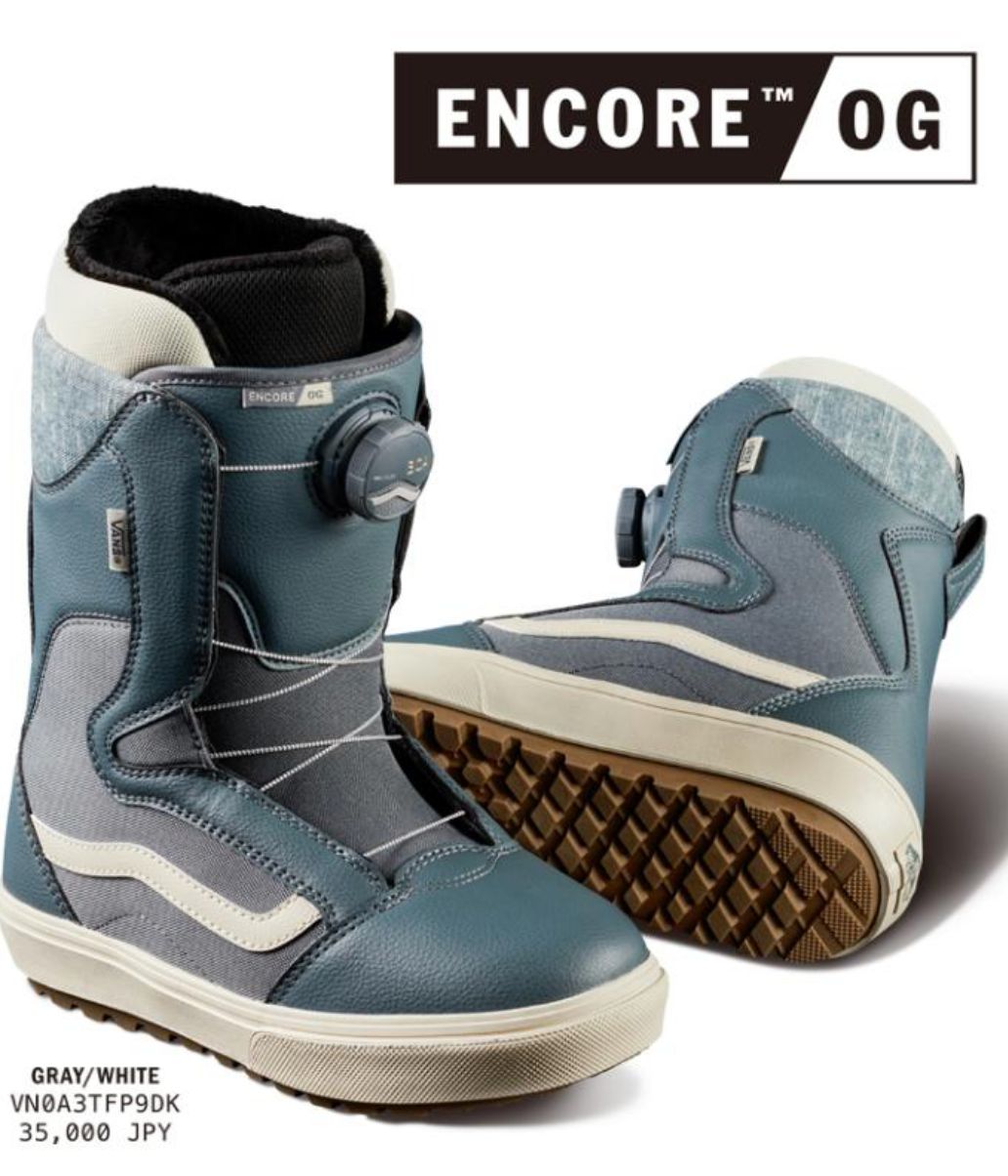 【新品・未使用品】VANS Encore OG スノーボードブーツ 24cm スノーボード ブーツ23-24【VANS】ENCORE OG 正規品 即納可能