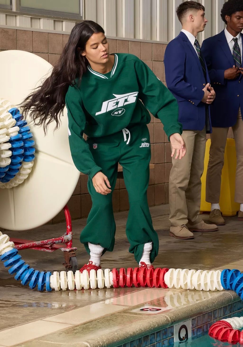 新品未使用NFL JETS×ZARA(ザラ)コラボスウェット上下セットアップ 極美品NFL JETS×ZARA(ザラ)コラボスウェット上下セットアップ