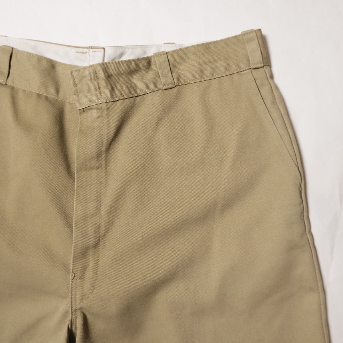 80's 90's USA製 LLビーン ディッキーズ ワークショーツ (36) カーキ
