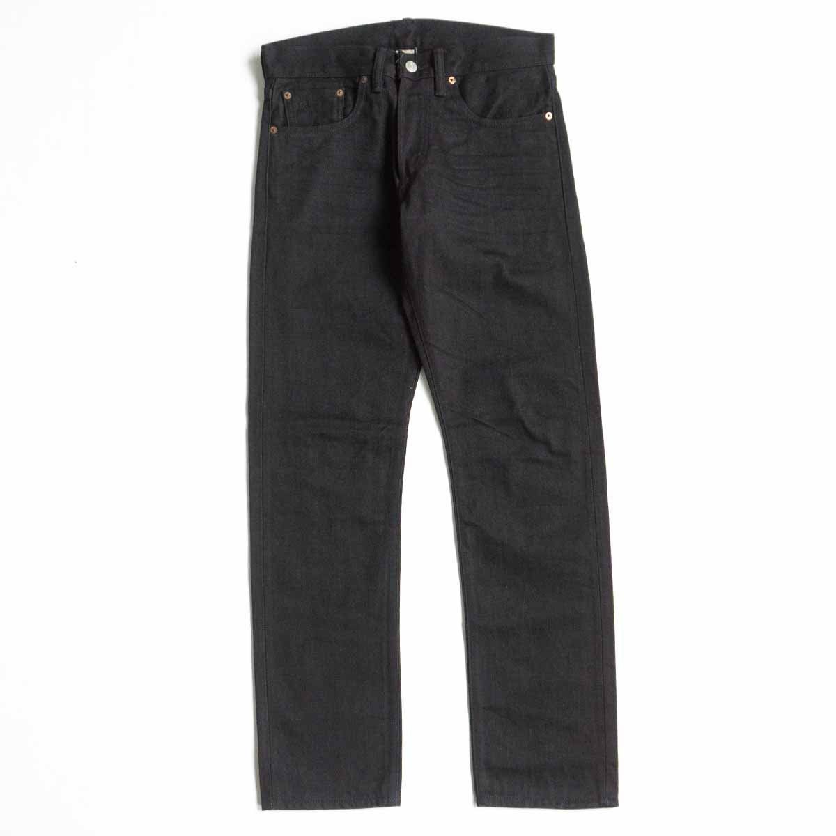 極美品】RRL 【NEW BLACK ON BLACK SLIM FIT BLACK DENIM PANTS 】30