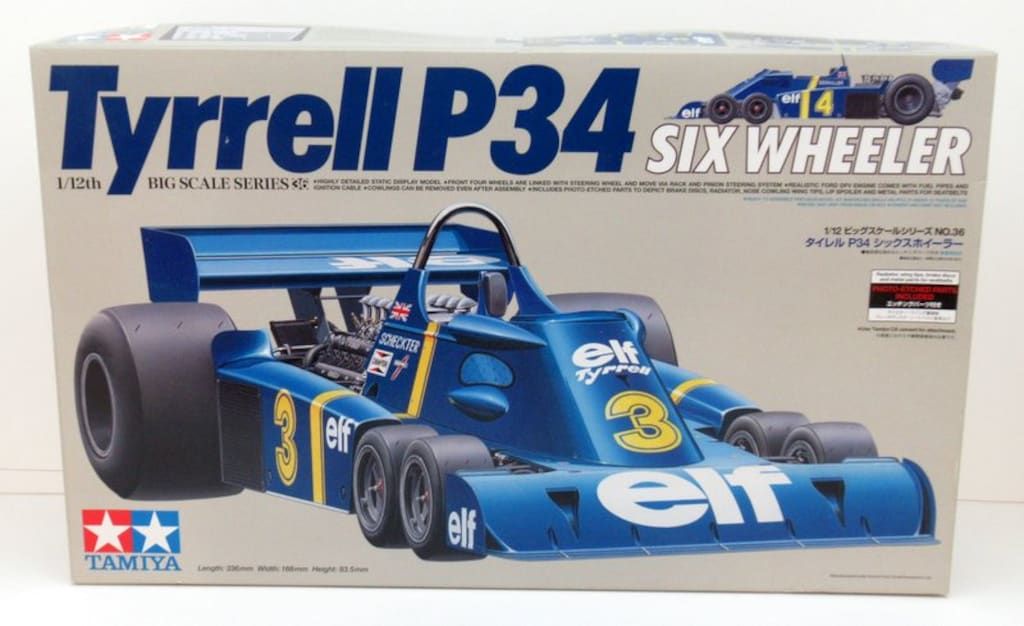 タミヤ 1/12 タイレル P34シックスホイーラー (エッチングパーツ付き) Amazon | タミヤ(TAMIYA) 1/12 ビッグスケールシリーズ No.36
