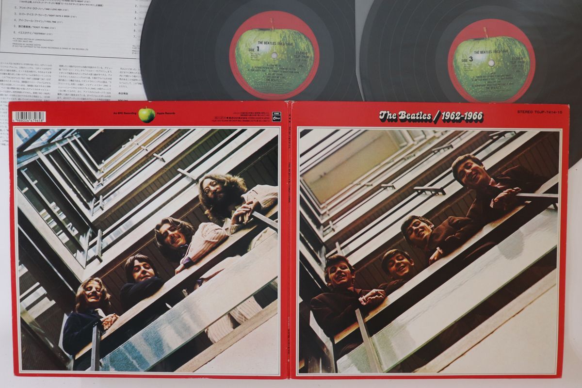 その他 2LP Beatles 1962-1966 (-30th Anniversary Final Vinyl TOJP7414 APPLE Japan Vinyl /00500 2LP Beatles 1962-1966 (-30th Anniversary Final Vinyl