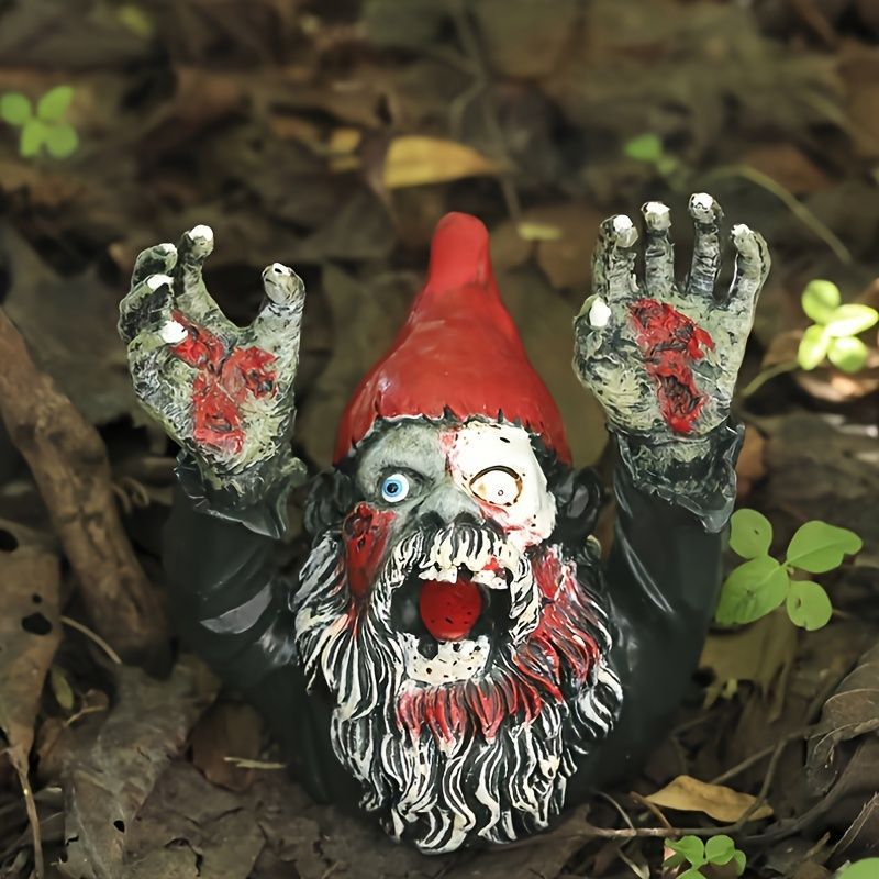 ゾンビ模型　置き物 ゾンビ 上半身 ミニチュア 10.5cm モンスター 化け物 樹脂製