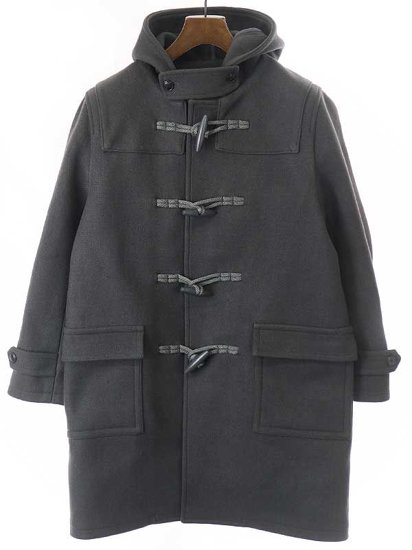 AURALEE HEAVY MELTON DUFFLE COAT 17aw 4 - ジャケット/アウター