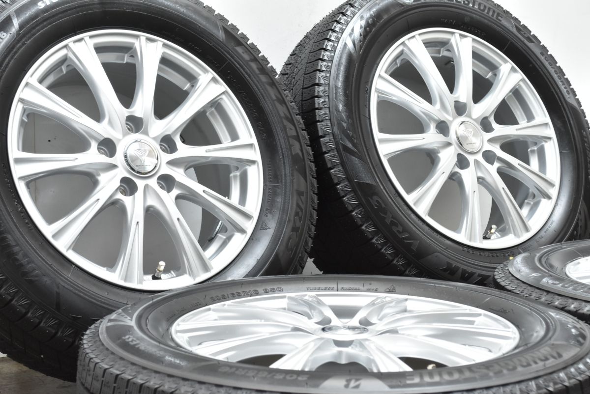 製 バリ溝 VRX3付 Weds STAYER 16in 6.5J 47 PCD114.3 ブリヂストン ブリザック 205 65R16 ヤリスクロス C28 セレナ