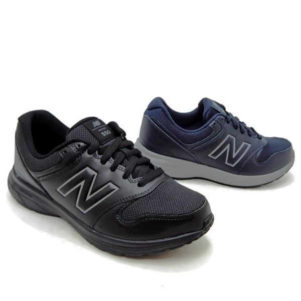 【人気再入荷】ニューバランス スニーカー メンズ 幅広 4E New Balance MW550 ブラック・ネイビー ウォーキングシューズ 軽量 靴 シューズ 送料無料