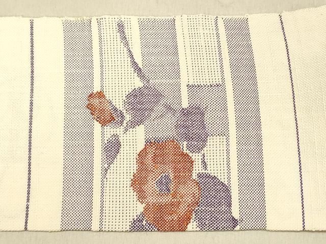 平和屋着物○九寸名古屋帯 兎と亀 金彩 正絹 逸品 CAAX1453hy 平和