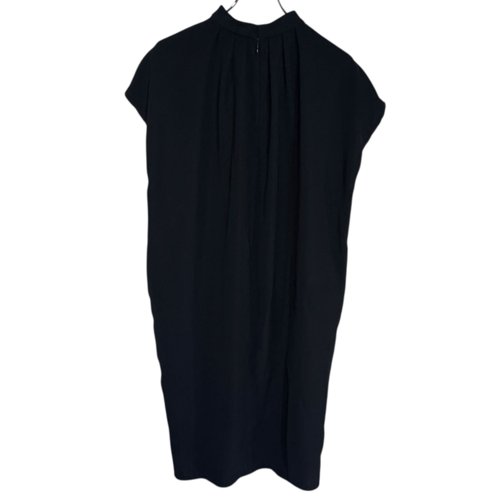 C399 ENFOLD エンフォルド ワンピース チュニック オーバー ブラック