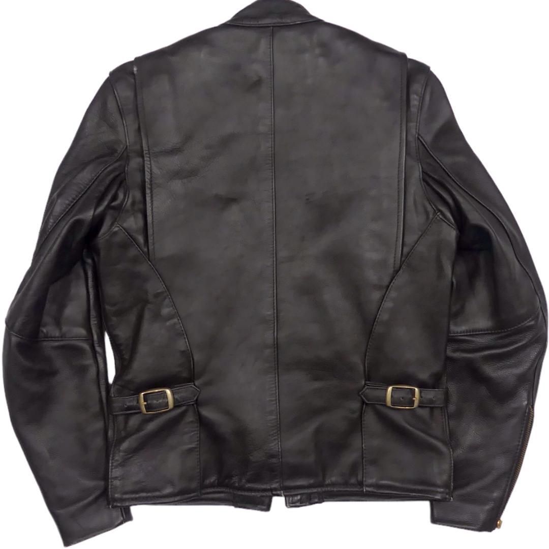 VANSON バンソン シングルライダース 38 VANSON バンソン ライダース ジャケット シングル 38 黒 HH9665