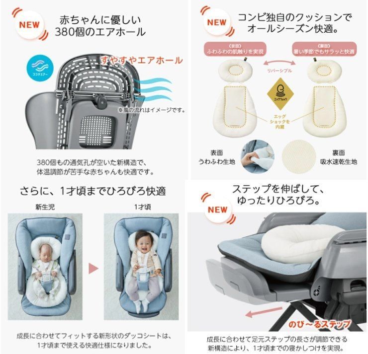 新生児OK 1歳頃まで使えるスウィング