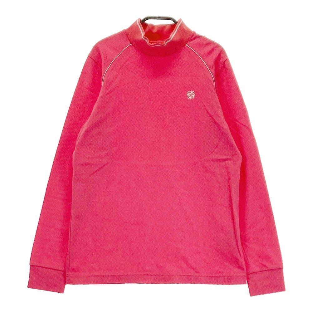サイズ：L ST ANDREWS セントアンドリュース 2023年モデル モックネック 長袖Tシャツ  ピンク系 [240101347700]# ゴルフウェア レディース ストスト
