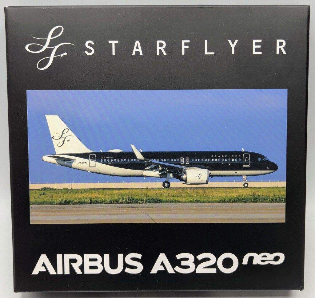 ジェミニ 1/400 Gemini Jet スターフライヤー A320Neo JA28MC