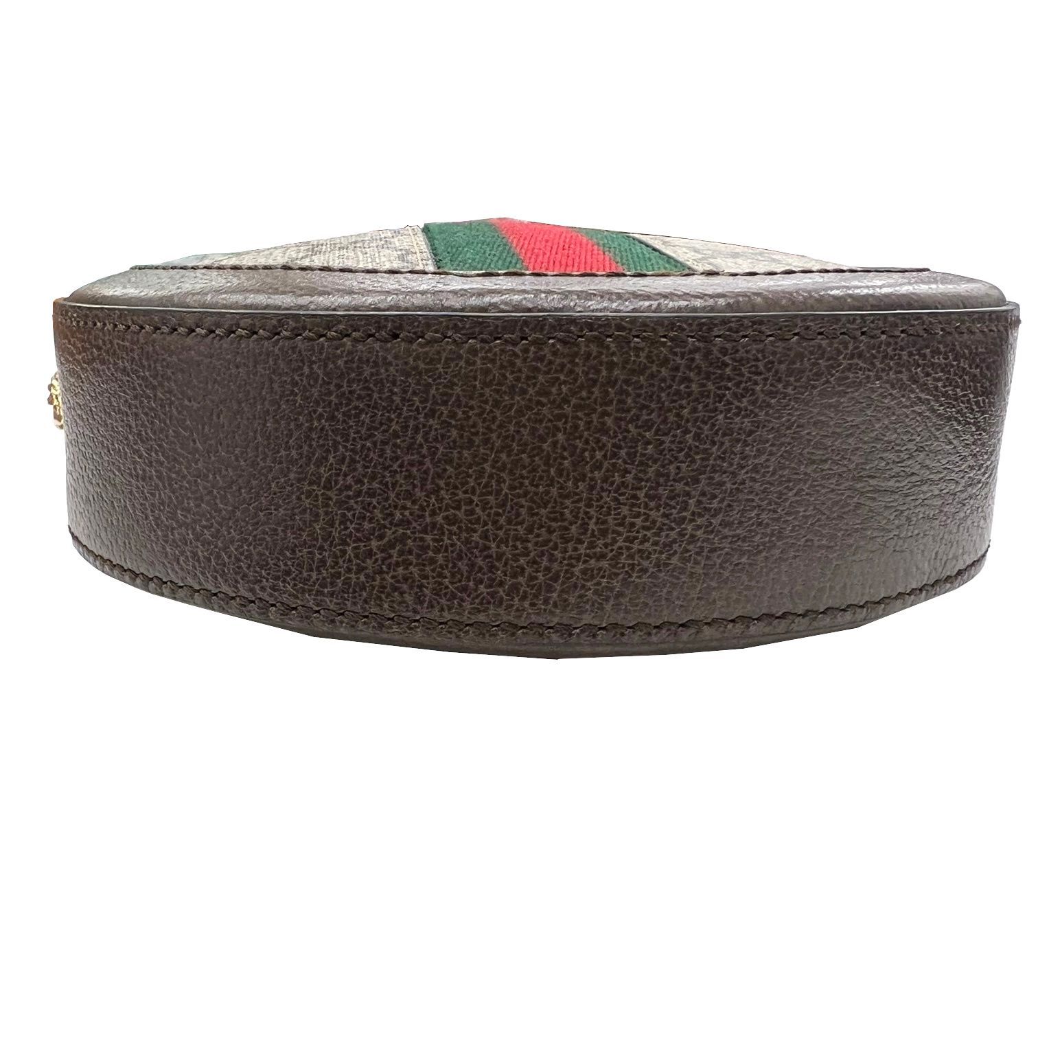 GUCCI グッチ オフィディア ミニ ラウンド ショルダーバッグ チェーン 
