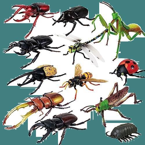 超リアル ビッグ 昆虫 立体 パズル フィギュア 3 全12種 セット 子供