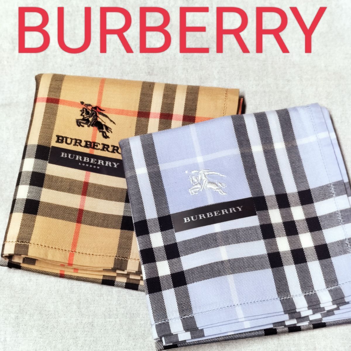 BURBERRY バーバリー☆メンズ ハンカチ - 通販 - guianegro.com.br