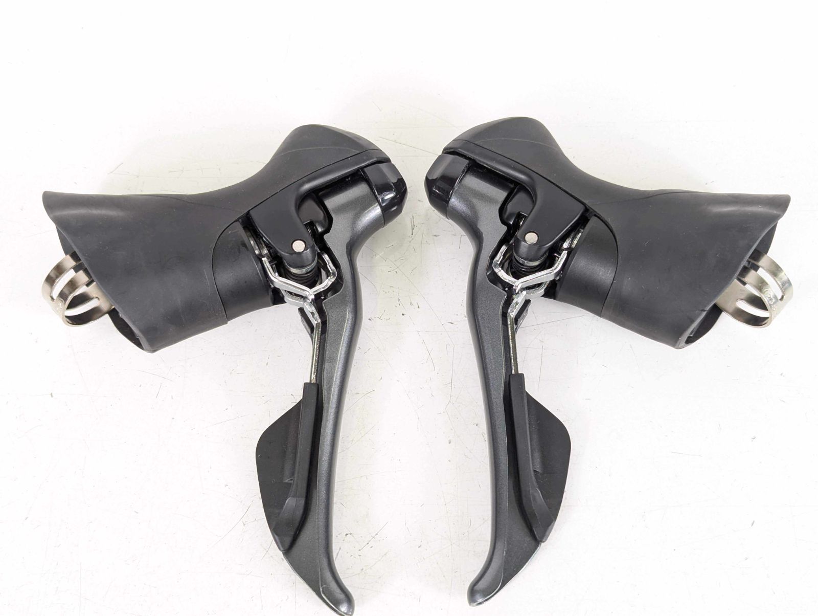 並品 Shimano シマノ Claris ST R2000 非油圧 機械式 2x 8 STIレバー ST251006D BRIGHTFACE_UK